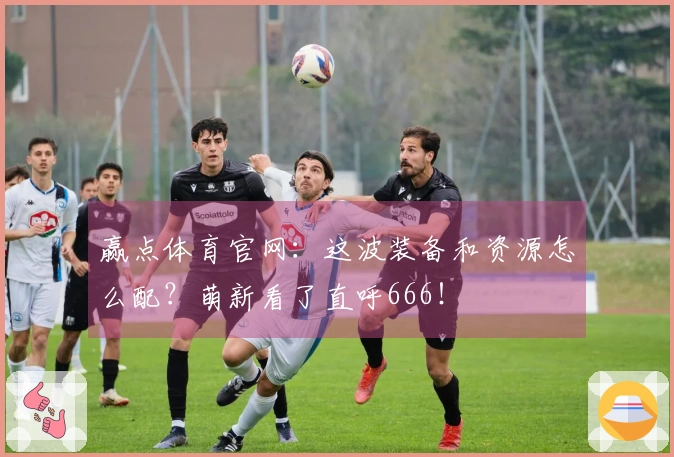 赢点体育官网:这波装备和资源怎么配?萌新看了直呼666!